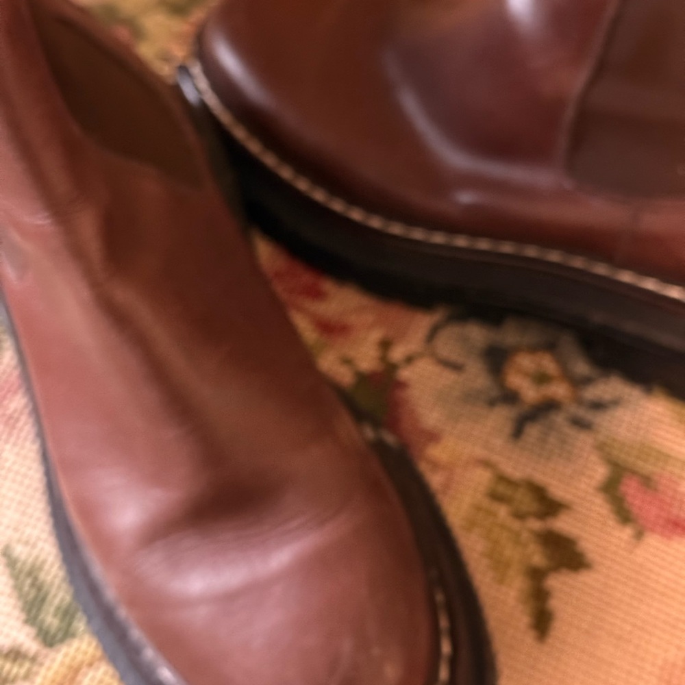 Sandro women’s Brown Leather Boots - Picture 5 of 7